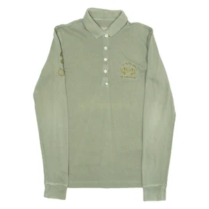 LA MARTINA Womens Polo Shirt Green Long Sleeve XS - Picture 1 of 6