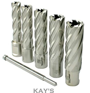 MAG DRILL LONG CUTTERS 6 PCE SET IN CASE ROTABROACH JANCY MAGNETIC DRILLING JCL - Picture 1 of 4