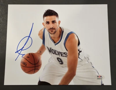 RICKY RUBIO Signed 8x10 Photo-MINNESOTA TIMBERWOLVES-PSA - Image 1 of 4