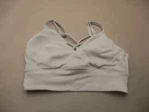 Prana Größe XL Damen grau gefüttert kabellos Pull On Racerback tailliert Sport BH 4N - Bild 1 von 5