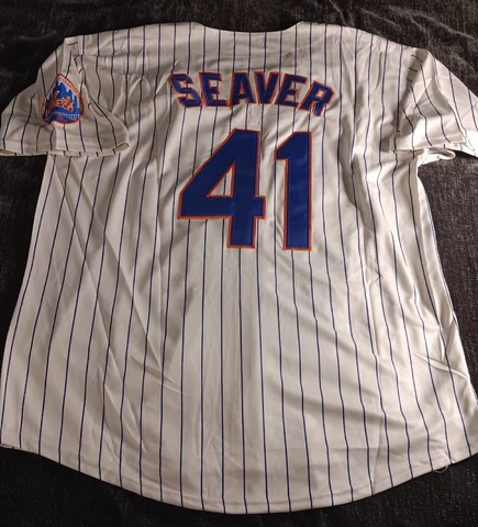Tom Seaver 2xl New York Mets Jersey Mitchell & Ness Jersey Cover