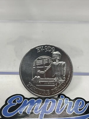 Moneda de Coleccionistas EV-9D9 Últimos 17 Star Wars POTF 1984 Kenner Vintage Foto 1 de 2