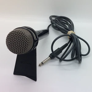 Micrófono dinámico Sony con soporte F-V2A PROBADO/FUNCIONAMIENTO IMP 600 ohmios - Imagen 1 de 4