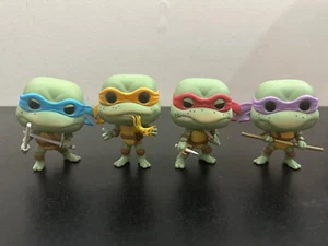 NICKELODEON TEENAGE MUTANT NINJA TURTLES SET OF 4 FUNKO POPS 16-19 OUT OF BOX - Picture 1 of 4