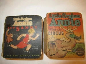 2 Little Orphan Annie Little Big Books 716 1103 - Picture 1 of 4
