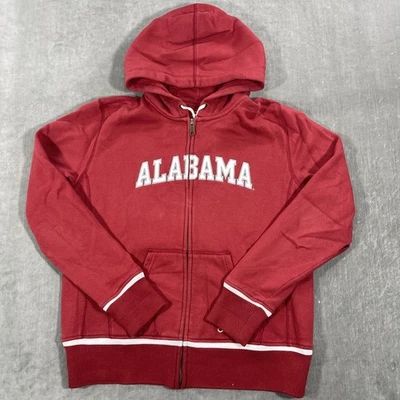 Nike Alabama Crimson Tide Women Large Red Full Zip Sweatshirt Hoodie - Image 1 of 4