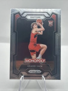 2023-24 Panini Prizm Monopoly Gradey Dick Rookie Card Raptors #84 - Picture 1 of 2