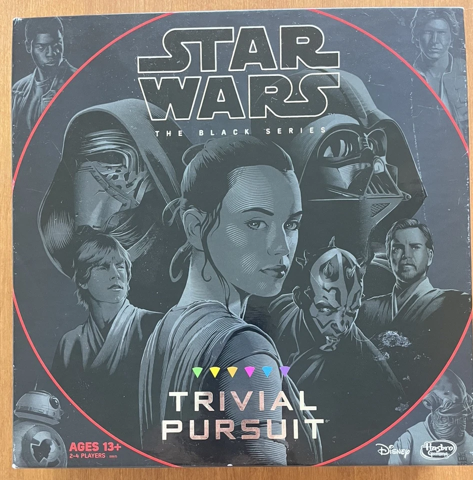 Hasbro Trivial Pursuit Star Wars The Black Series Edition Juego de Mesa Foto 1 de 4