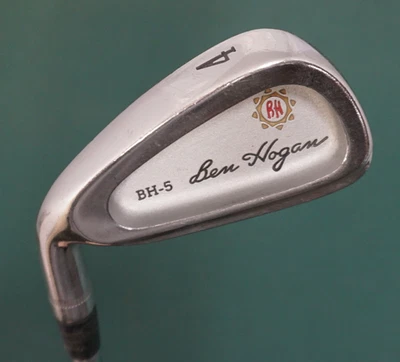 Left-Handed Ben Hogan BH-5 4 Iron Regular Steel Shaft Black Widow Grip - Image 1 of 4