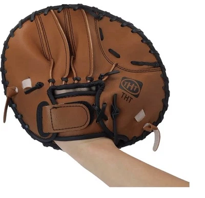 THT-RH Treinador de Duas Mãos Sem Bolso Treinador de Bolas de Beisebol no chão Arremesso para a Mão Esquerda  - Imagem 1 de 2