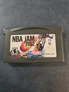 NBA Jam 2002 Nintendo Game Boy Advance GameBoy GBA Great Shape - Picture 1 of 2