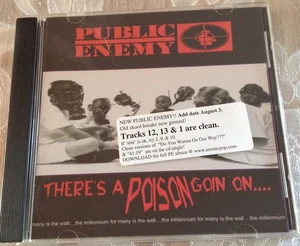 Public Enemy: There's A Poison Goin On....Promo CD (1999 Atomic Pop) - Picture 1 of 3