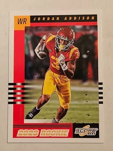 Jordan Addison - 2023 Score '03 Throwback Rookies Insert Card - Picture 1 of 2