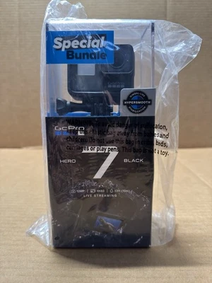 GoPro Hero 7 Black Waterproof 4k Camcorder  Special Bundle NOS - Image 1 of 4
