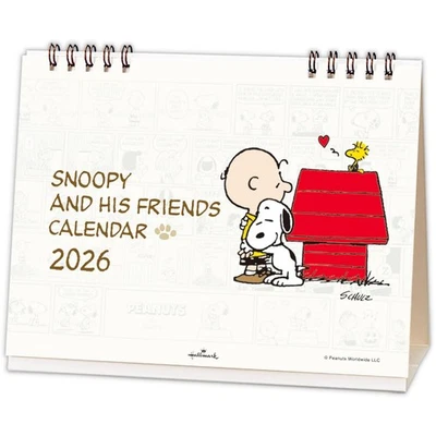Hallmark Snoopy 2026 Schreibtischkalender Japan - Bild 1 von 4