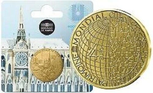 1x 1/4euro France 2025 BU (UNESCO NOTRE-DAME) (neuve) - Photo 1/1