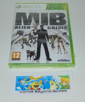 MIB Men in Black Alien Crisis Xbox 360 Microsoft  PAL New Factory Sealed - Image 1 of 4