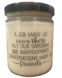 Jar Candle Vanilla Scent New - Picture 1 of 3