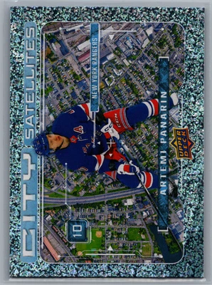 2024-25 Upper Deck Series 1 - City Satellites Artemi Panarin #CS-18 - Image 1 of 2