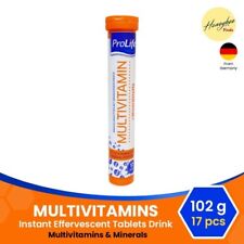 ProLife Multivitamin + Mineralstoffe Brausetabletten Mit Orangengeschmack