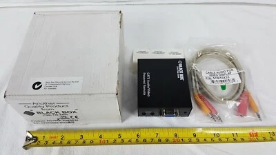 Black Box AC158A-PWREM Rev 1 6VDC Cat 5 Audio/Video Powered Remote - Unused - Image 1 of 4
