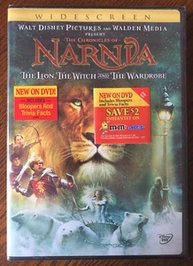 DISNEY THE CHRONICLES OF NARNIA: THE LION, THE WITCH & THE WARDROBE DVD NEW - Picture 1 of 4