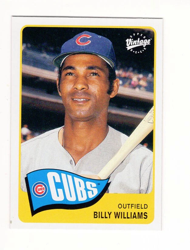 2003 Upper Deck Vintage Billy Williams (HOF) #60 Chicago Cubs Free Shipping - Image 1 of 2