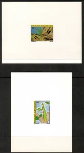 Burkina Faso/Upper Volta, 1981, Sc. ##556,557 Two Deluxe PROOF sheets. - Picture 1 of 1