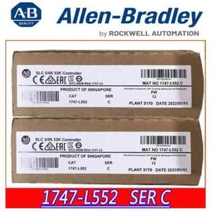 NEW Sealed Allen-Bradley 1747-L552 /C SLC 5/05 32K Memory Processor Controller - Picture 1 of 4