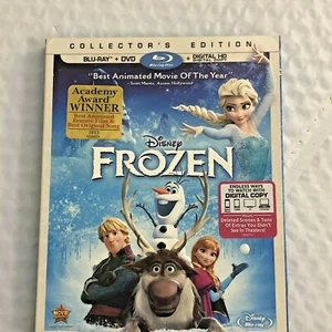 Frozen Collector's Edition (Blu-ray + DVD 2014) W/slipcover & Digital Code - Picture 1 of 7