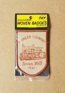 Vintage Pioneer Country Swan Hill VIC Australia Patch Pyap Ship River Cruise - Imagen 1 de 2