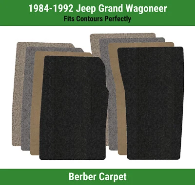 Alfombrillas de primera fila Lloyd Berber para Jeep Grand Wagoneer 1984-1992  Foto 1 de 4