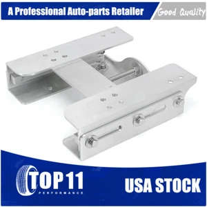 Adjustable 4'' Outboard Boat Aluminum Jack Plate Tool Silver - Picture 1 of 14