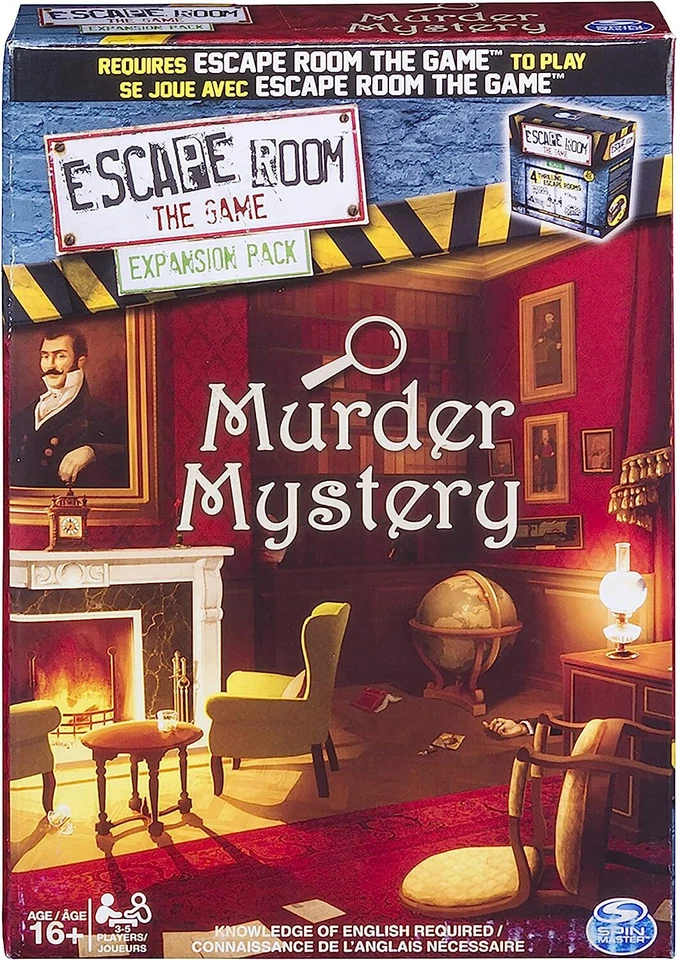 Spin Master Games - Escape Room Expansion Pack - Murder Mystery Toys & Games!! - Image 1 of 2