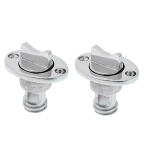 2 piezas tapón de drenaje marino de acero inoxidable de 25 mm tapón de drenaje accesorio de repuesto - Imagen 1 de 6