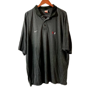 Polo de golf gris Nike Fit Dry Team para hombre talla 2XL 66% rayón, 34% poliéster - Imagen 1 de 6
