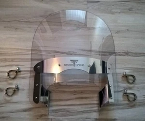 TRIUMPH THUNDERBIRD STORM 1700 TOURING WINDSCREEN WINDSHIELD SCREEN SCHEIBE 61CM - Zdjęcie 1 z 7