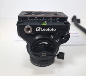 Open Box Leofoto BV-5 Mini Compact Fluid Head with Arca-Type QP Plate - Picture 1 of 13