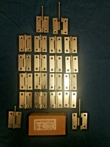 Wohnmobil Umbau SCHARNIER TÜRSCHRANK BZP ZINK 50mm 2"" 20x Pack Lose Pin - Bild 1 von 6