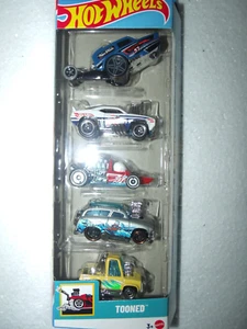 Hot Wheels 2025 neueste 5er Pack Tooned mit 69 Camaro Z-28 und 83 Chevy Silverado - Bild 1 von 1