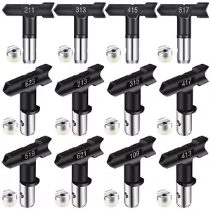 Reversible Spray Tips Airless Sprayer Nozzles For Paint Sprayer 211-517 Series - Picture 1 of 30