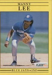 1991 Fleer #179 Manny Lee - NM - Image 1 of 2