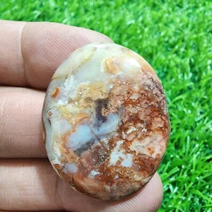 Outstanding Crazy Lace Agate Oval Shape 46.10 Carat Loose Gemstone For Jewelry - Picture 1 of 7