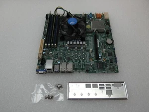 Carte mère Supermicro X11SCM-F Xeon E-2224 3,40 GHz 32 Go DDR4 Shield Plate - Photo 1/10