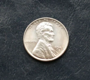 1943 S LINCOLN WHEAT STEEL CENT CHOICE GEM BU *FREE SHIPPING* - Picture 1 of 2