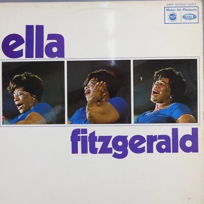 Ella Fitzgerald LP Lou Levy Trio Vinyl LP Ella Fitzgerald Music Record Vintage Foto 1 de 4
