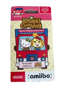  Amiibo Animal Crossing Sanrio Collaboration Pack | Hello Kitty | Sealed | New - Picture 1 of 2