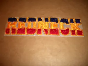 REDNECK Patch Vintage Sew On Patch - Picture 1 of 3