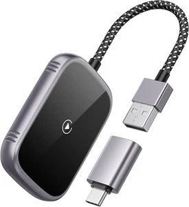 Wireless Carplay Adapter, 2in1 CarPlay Wireless Adapter & Android Auto Wireless - Picture 1 of 1