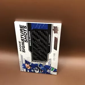 2019-20 Upper Deck Engrained Zack MacEwen Signature Shots Auto RC #131/249 - Picture 1 of 2